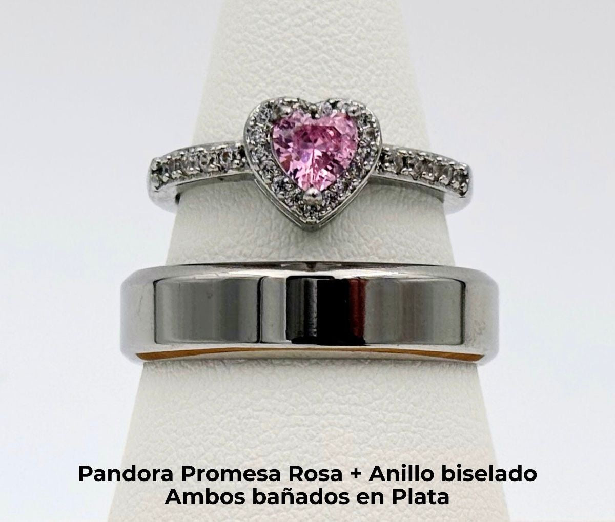 Anillos Bañados en Plata