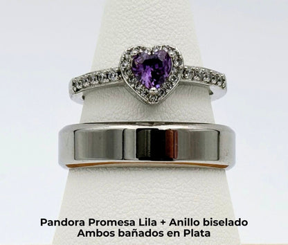 Anillos Bañados en Plata