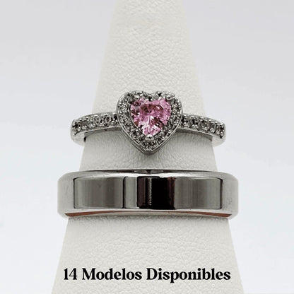 Box Anillos de Promesa Pandora