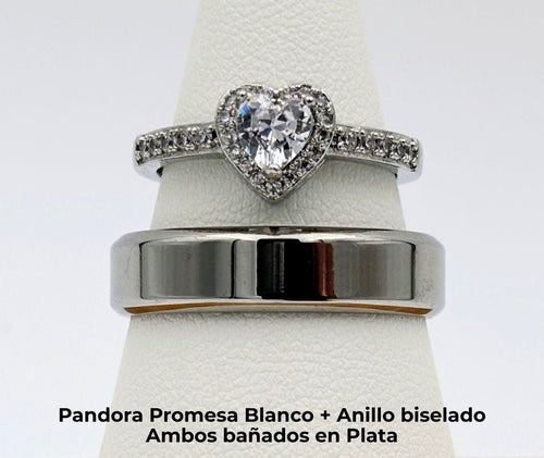 Anillos Bañados en Plata