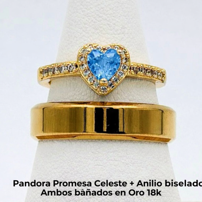 Anillos Bañados en Oro
