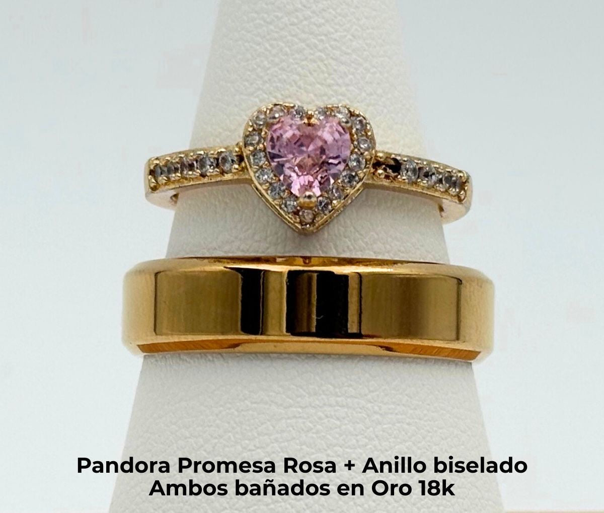 Anillos Bañados en Oro