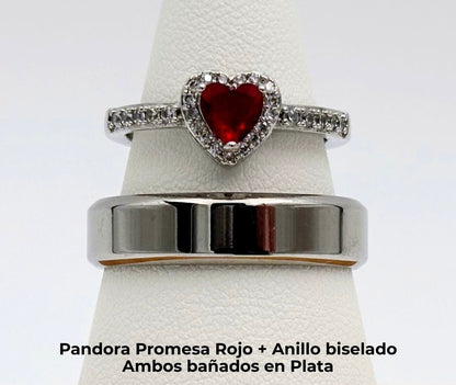 Anillos Bañados en Plata
